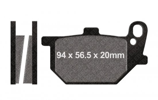 Brake pads EBC FA061