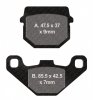 Brake pads EBC FA083HH