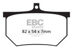 Brake pads EBC FA107/2A