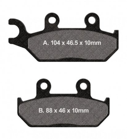 Brake pads EBC FA172TT