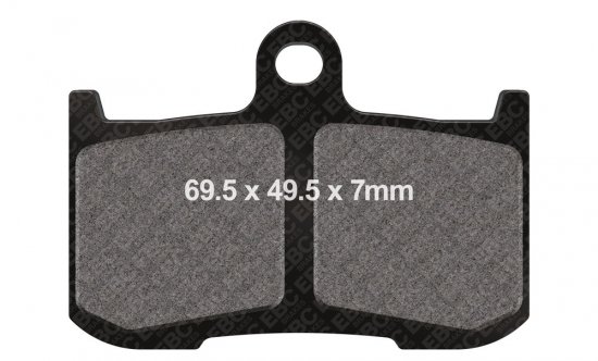 Brake pads EBC GPFAX347HH