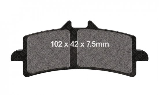 Brake pads EBC GPFAX447HH