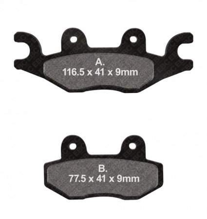 Brake pads EBC FA484TT