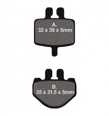 Brake pads EBC FA485TT