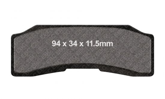 Brake pads EBC GPFAX646HH