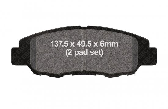 Brake pads EBC FA670 black