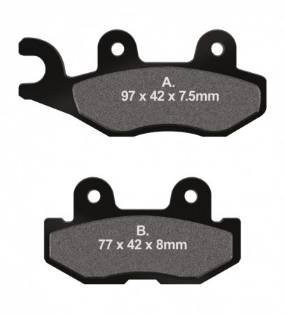 Brake pads EBC FA675TT