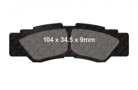 Brake pads EBC FA677TT