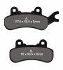 Brake pads EBC FA682TT