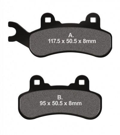 Brake pads EBC FA683TT