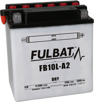 Conventional battery (incl.acid pack) FULBAT Acid pack included