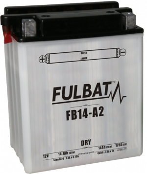 Conventional battery (incl.acid pack) FULBAT Acid pack included