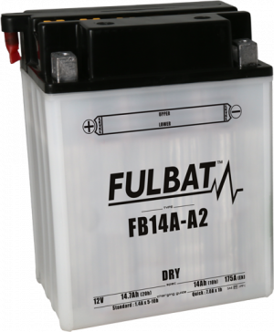 Conventional battery (incl.acid pack) FULBAT Acid pack included