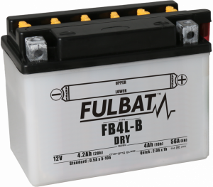 Conventional battery (incl.acid pack) FULBAT Acid pack included