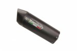 Bolt-on silencer GPR H.91.FUNE FURORE Matte Black including removable db killer