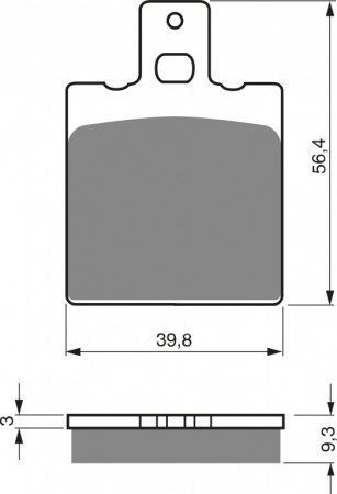 Brake pads GOLDFREN 087 AD  STREET