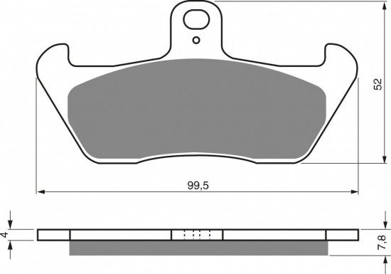 Brake pads GOLDFREN 089 K5