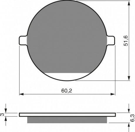 Brake pads GOLDFREN 097 S3