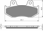 Brake pads GOLDFREN 103 S3