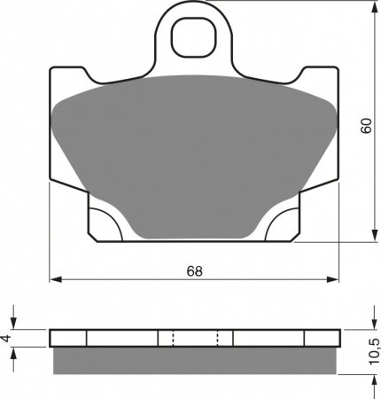 Brake pads GOLDFREN 113 S3