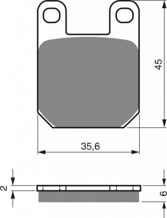 Brake pads GOLDFREN 121 S3