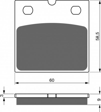 Brake pads GOLDFREN 197 S33 STREET FRONT