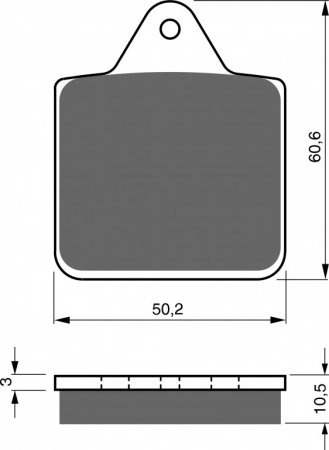 Brake pads GOLDFREN 236 S33 STREET REAR