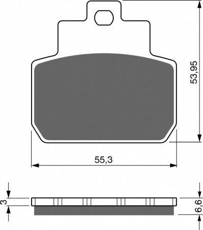 Brake pads GOLDFREN 263 S3