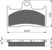 Brake pads GOLDFREN 281 S3