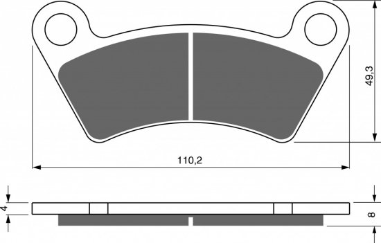 Brake pads GOLDFREN 294 S3