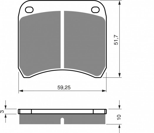 Brake pads GOLDFREN 365 S3