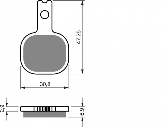 Brake pads GOLDFREN 368 S3