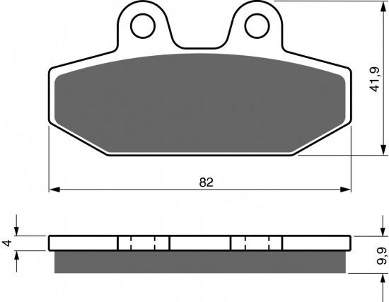 Brake pads GOLDFREN 395 S3