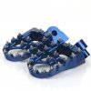 Footpegs ACCOSSATO Offroad blue