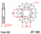 Front sprocket JT 16T, 525