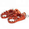 Footpegs ACCOSSATO Offroad orange