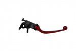 Adjustable folding lever ACCOSSATO aluminium, master cylinder red