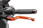 Clutch lever without adapter PUIG 260TA foldable orange/blue