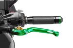 Clutch lever without adapter PUIG 260VO foldable green/gold