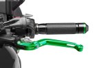 Clutch lever without adapter PUIG 260VP foldable green/silver