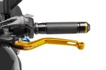 Clutch lever without adapter PUIG 270OA long gold/blue