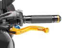 Clutch lever without adapter PUIG 280OA short gold/blue