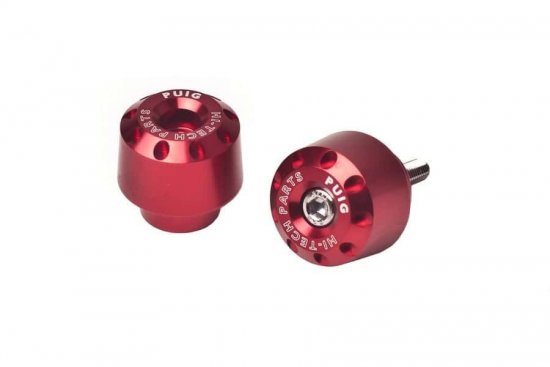 Bar ends PUIG 6891R SHORT red