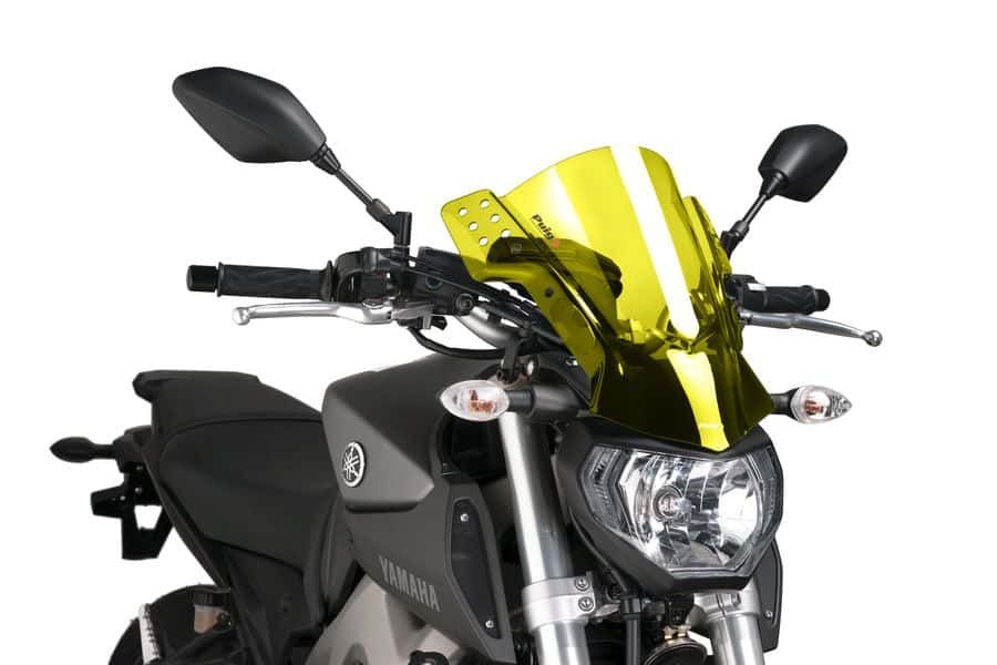 Windshield PUIG 6894G RAFALE yellow