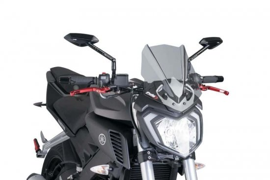 Windshield PUIG 7654H NEW. GEN SPORT smoke