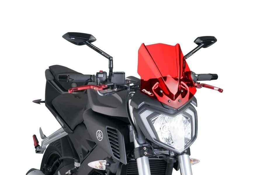 Windshield PUIG 7654R NEW. GEN SPORT red