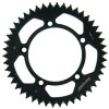 Rear ALU sprocket SUPERSPROX RAL-4:46-BLK black 46T, 420