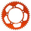 Rear ALU sprocket SUPERSPROX RAL-4:47-ORG orange 47T, 420