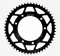 Rear sprocket SUPERSPROX black 53T, 420