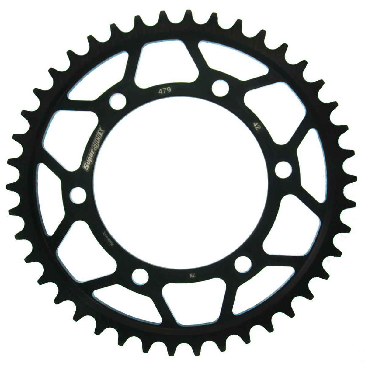 Rear sprocket SUPERSPROX RFE-479:42-BLK black 42T, 530